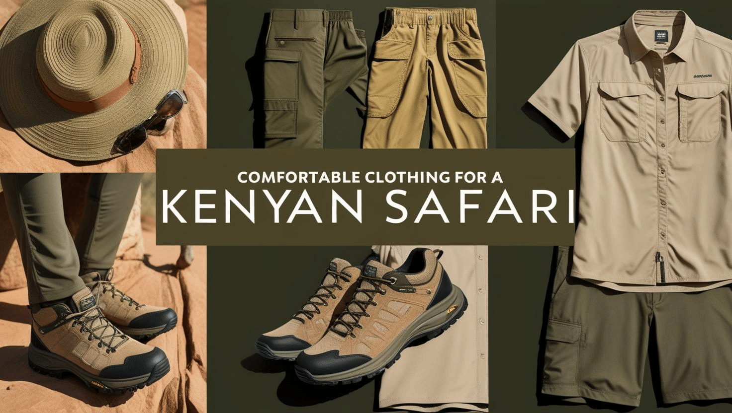 clothing for comfort to kenya safari